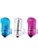 The Fing Os Fun Finger Vibe Silicone Waterproof 6 Per...