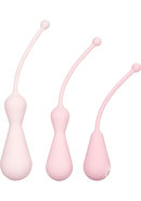 Inspire Weighted Silicone Kegel Training Kit - Pink