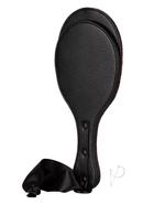 Scandal Round Double Paddle - Black/red
