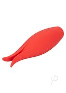 Red Hot Fury Rechargeable Silicone Vibrator With Clitoral...