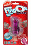 The Fingos Fun Finger Vibrator Silicone Waterproof 6 Per Display Nubby Only - Purple