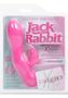 Jack Rabbit Silicone One Touch Rabbit Vibrator - Pink