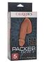 Packer Gear Packing Penis 5in - Chocolate