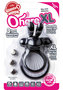 Ohare Xl Silicone Wearable Rabbit Vibe Cockring Waterproof Black 6 Each Per Box