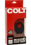 Colt Silicone Rechargeable Cock Ring - Black