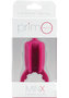 Primo Minx True Silicone Vibrating Cock Ring Waterproof - Merlot