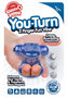 You Turn 2 Finger Vibe Silicone Ring Waterproof - Blueberry