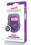 Charged Bigo Rechargeable Vibe Ring Waterproof Cockring Purple