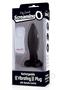 My Secret Rechargeable Vibrating Plug With Wireless Remote Control Waterproof - Black