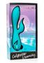 California Dreaming Santa Monica Starlet Rechargeable Silicone Thumping Vibrator - Blue
