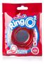 Ringo 2 Stretchy Cock Ring With Testicle Sling - Red