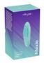 We-vibe Moxie Wearable Rechargeable Silicone Panty Vibe Clitoral Stimulator - Aqua