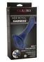 Her Royal Harness Me2 Thumper Strap-on With Silicone Rechargeable Dildo - Blue