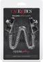 Nipple Play Bull Nose Nipple Clamps Non-piercing - Silver