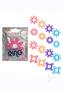 Foil Pack Textured Cock Ring Assorted Colors