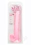 Size Queen Dildo With Balls 12in - Pink