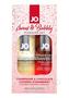 Jo Sweet And Bubbly Pleasure Set - Champagne 2oz/chocolate Covered Strawberry 2oz