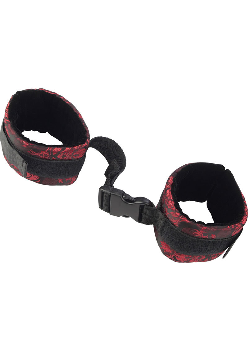 Scandal Control Cuffs - Red/black
