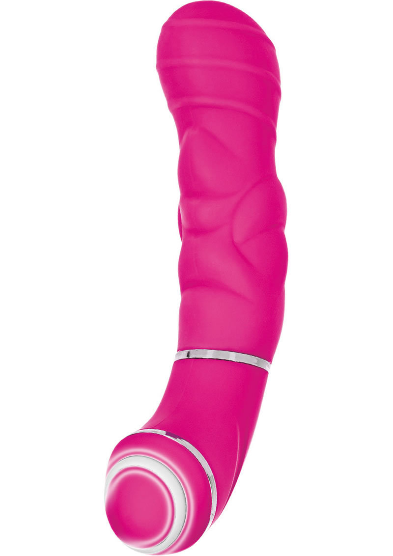 Give It Up Silicone Vibrator - Pink