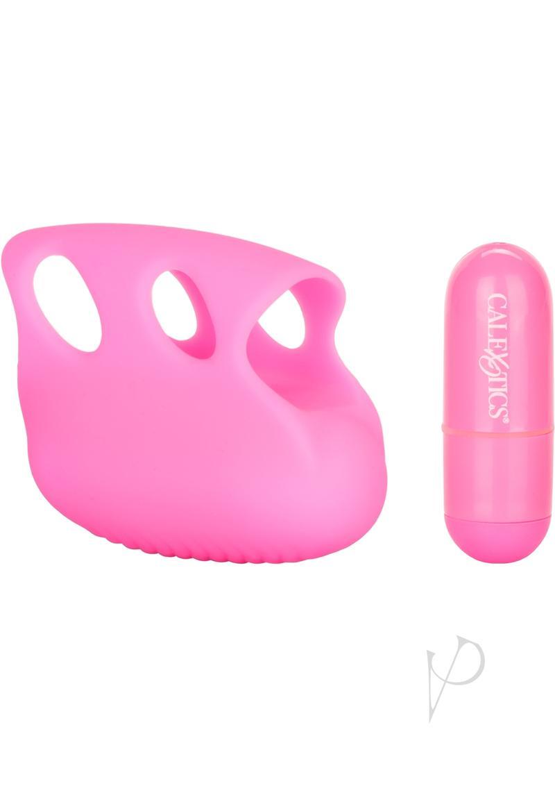 Shane`s World Finger Tingler Silicone Mini Massager Waterproof - Pink