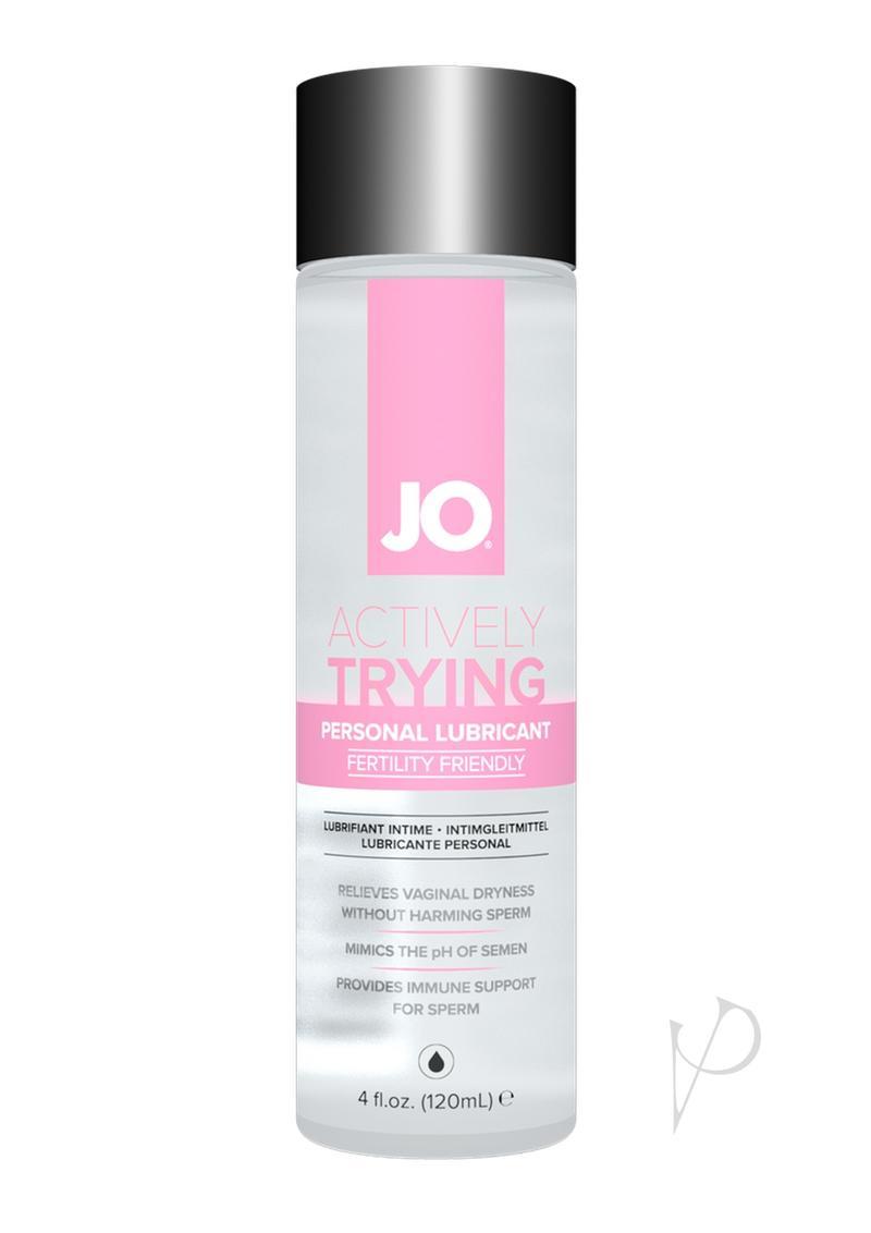 Jo Actively Trying Fertility Water Based Lubricant 4oz