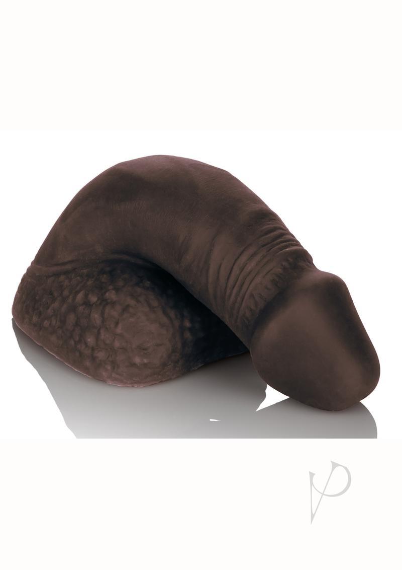 Packer Gear Silicone Packing Penis 5in - Chocolate