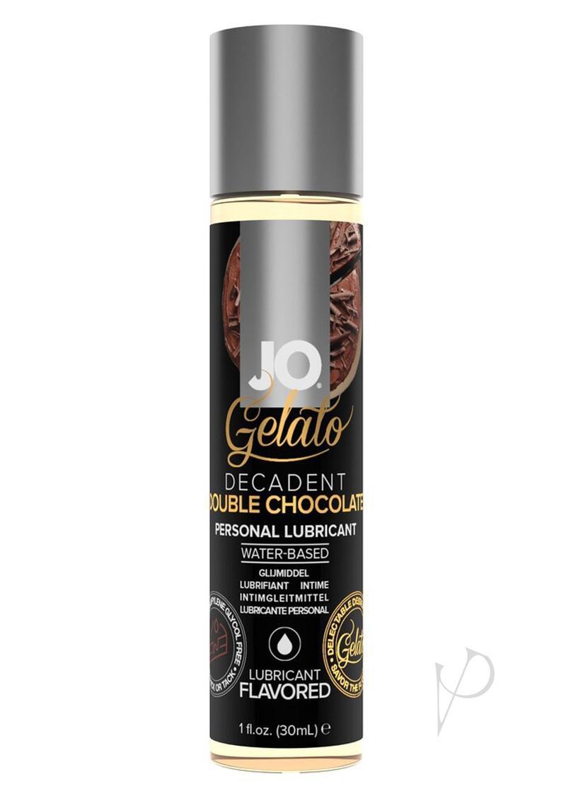 Jo Gelato Water Based Lube Decadent Double Chocolate 1oz Bottle